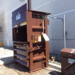 Protenergy vertical baler installation by Butler Disposal and Recycling