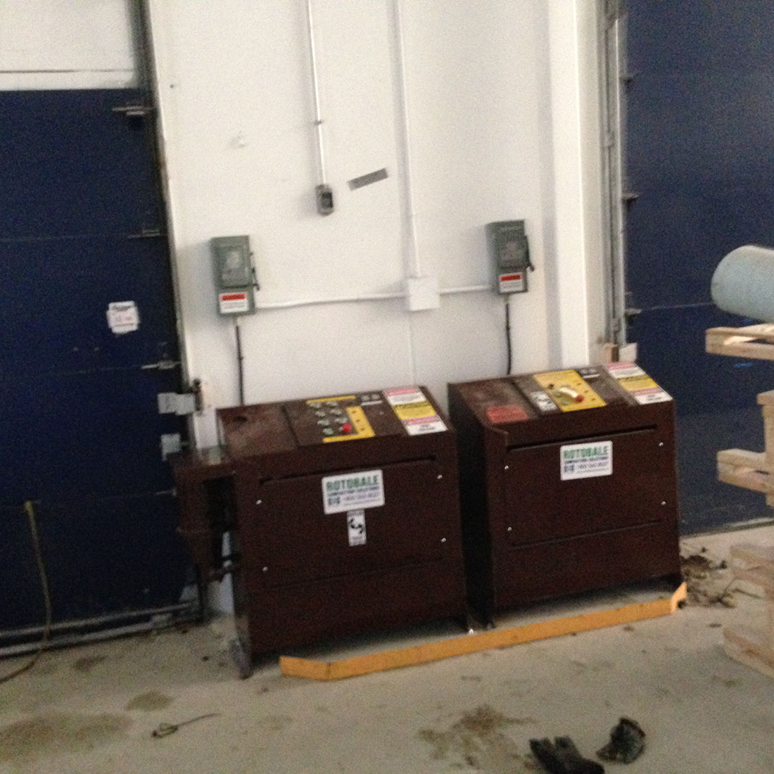 Stonemill needed two compactors